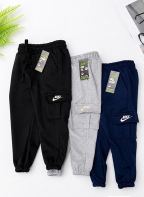 Calça Cargo Moletom Nk
