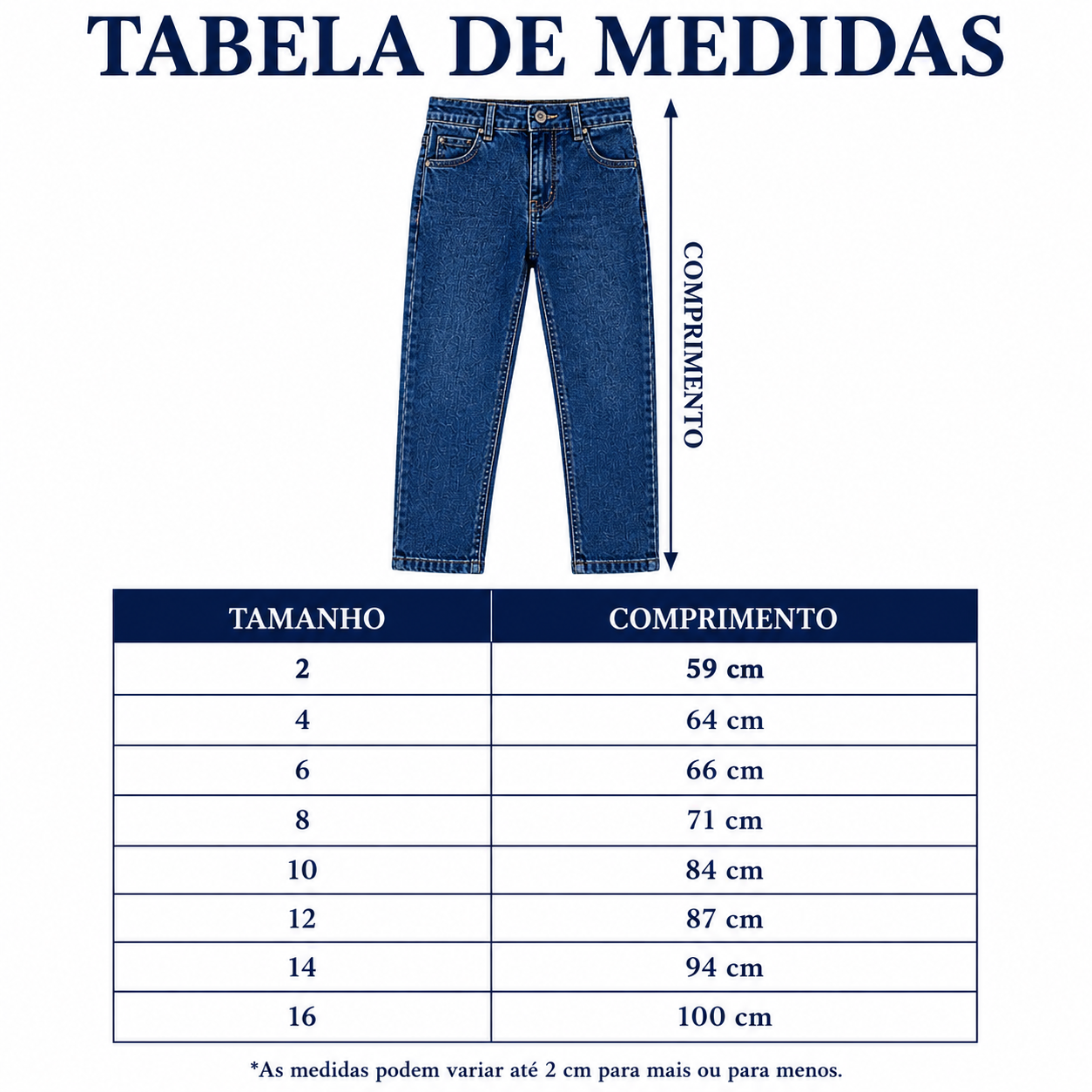 Calça Jeans TH Infantil Última Peça