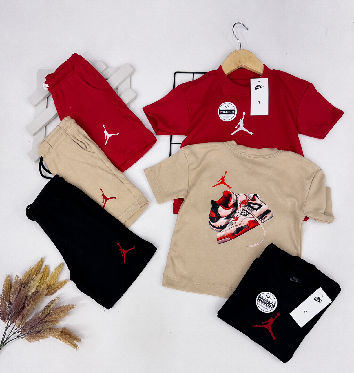 Conjunto Malhão Verão Suedine NK  Infantil