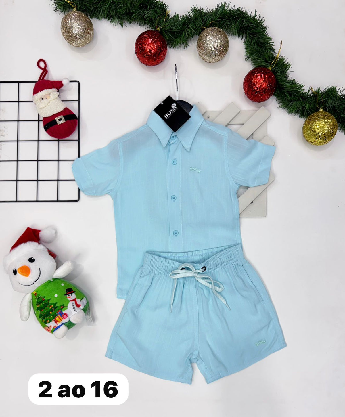 Conjunto Mauricinho Verão HB  Infantil