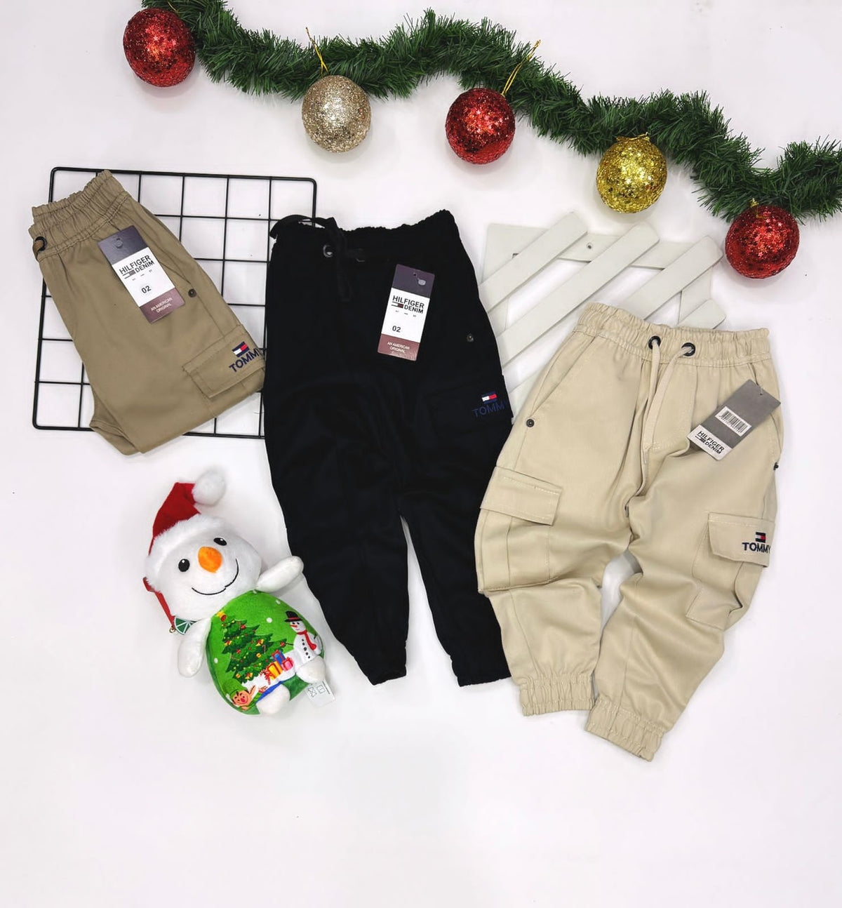 Calça Cargo Brim TH