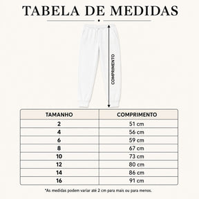 Calça Cargo Brim Lst - TAMANHO 6 e 8
