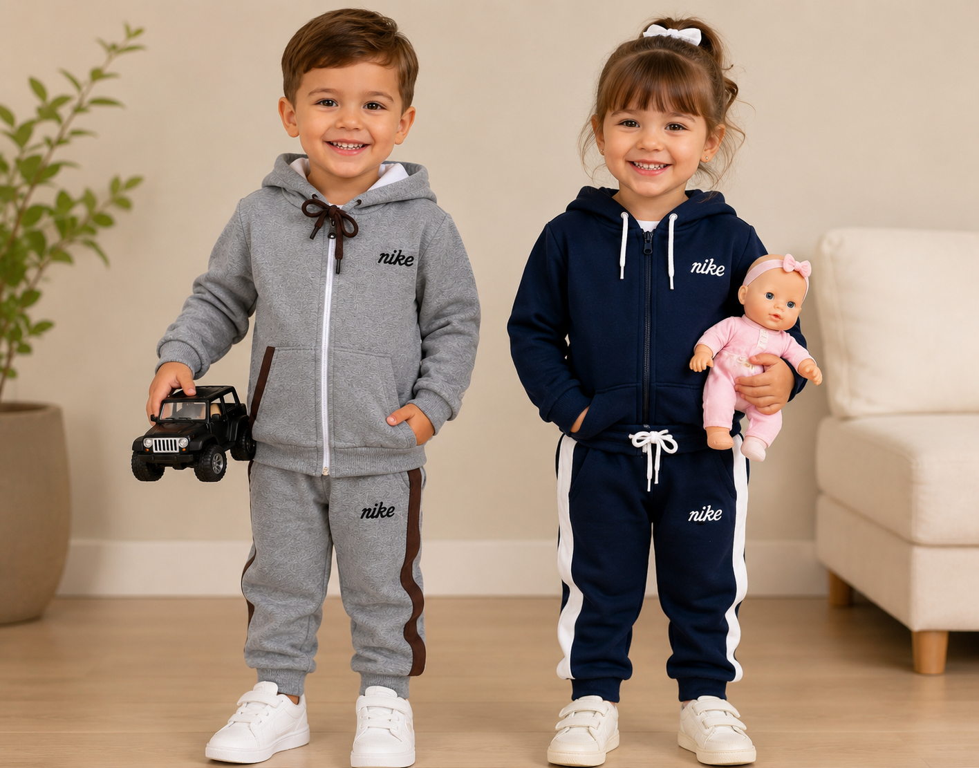 Conjunto Moletom NK Básico Infantil