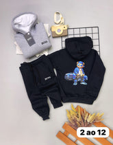 Conjunto Moletom HB Personagem Urso Infantil