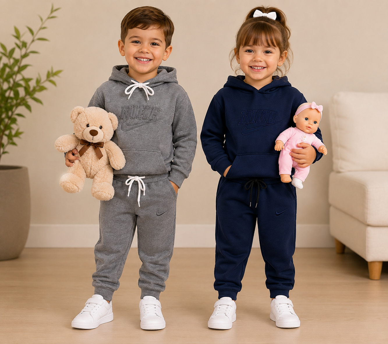 Conjunto Moletom NK Básico Infantil