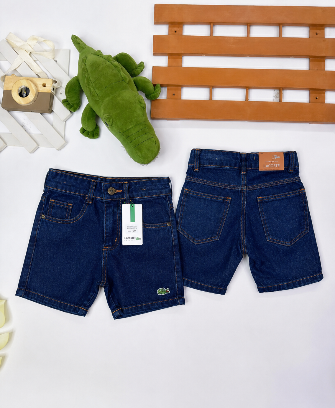 Bermuda jeans LST Infantil -Última Peça