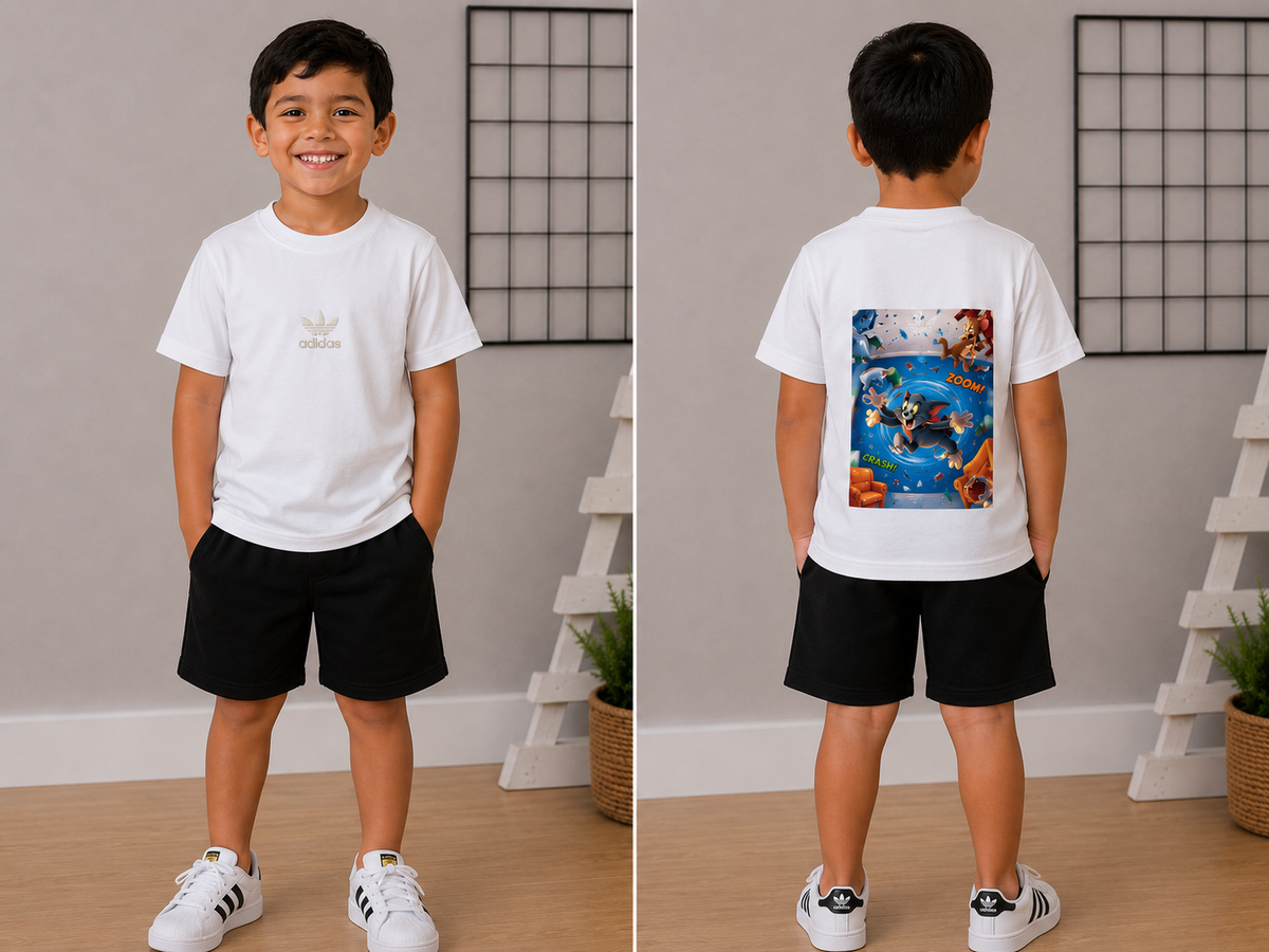 Camiseta Tom e Jerry ADD Infantil última peça