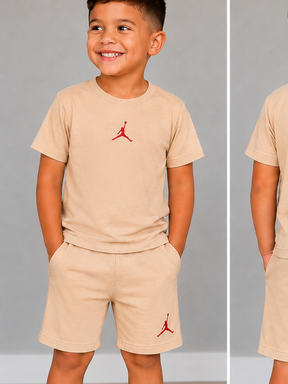 Conjunto Malhão Verão Suedine NK  Infantil