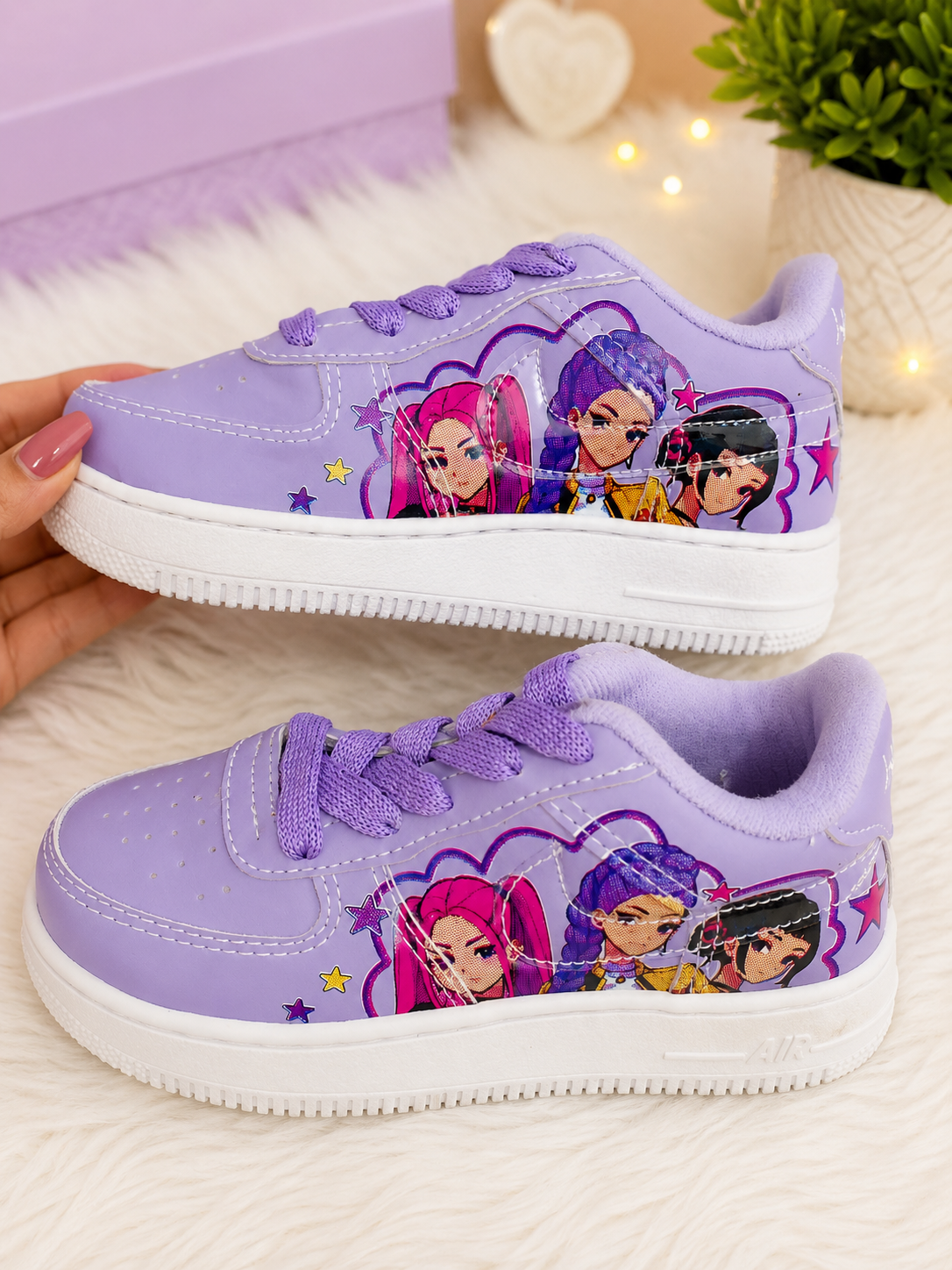 Tênis NK Personagem Guerreiras do Kpop Infantil última peça