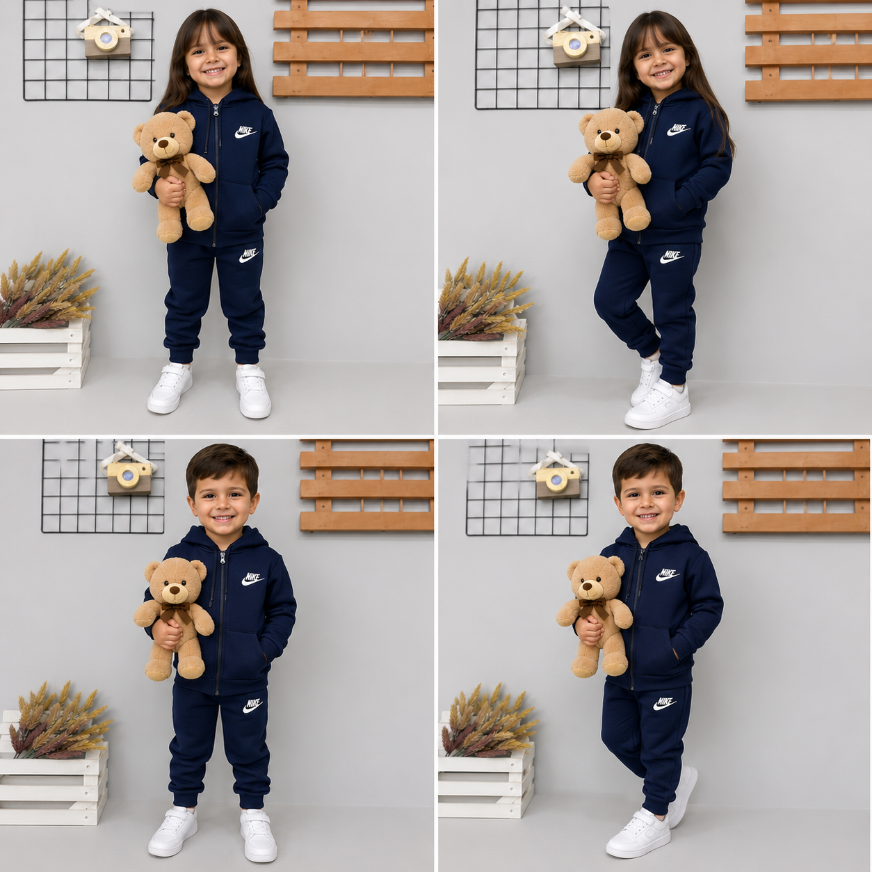 Conjunto Moletom NK Tom e Jerry Infantil