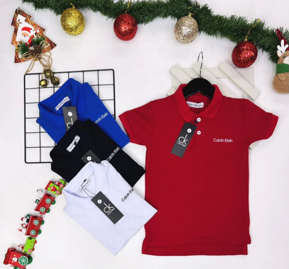 Camiseta Polo Ck Infantil - Última Peça