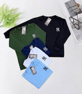 Camiseta NEW Manga Longa Algodão Infantil