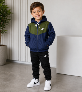 Jaqueta corta vento infantil NK
