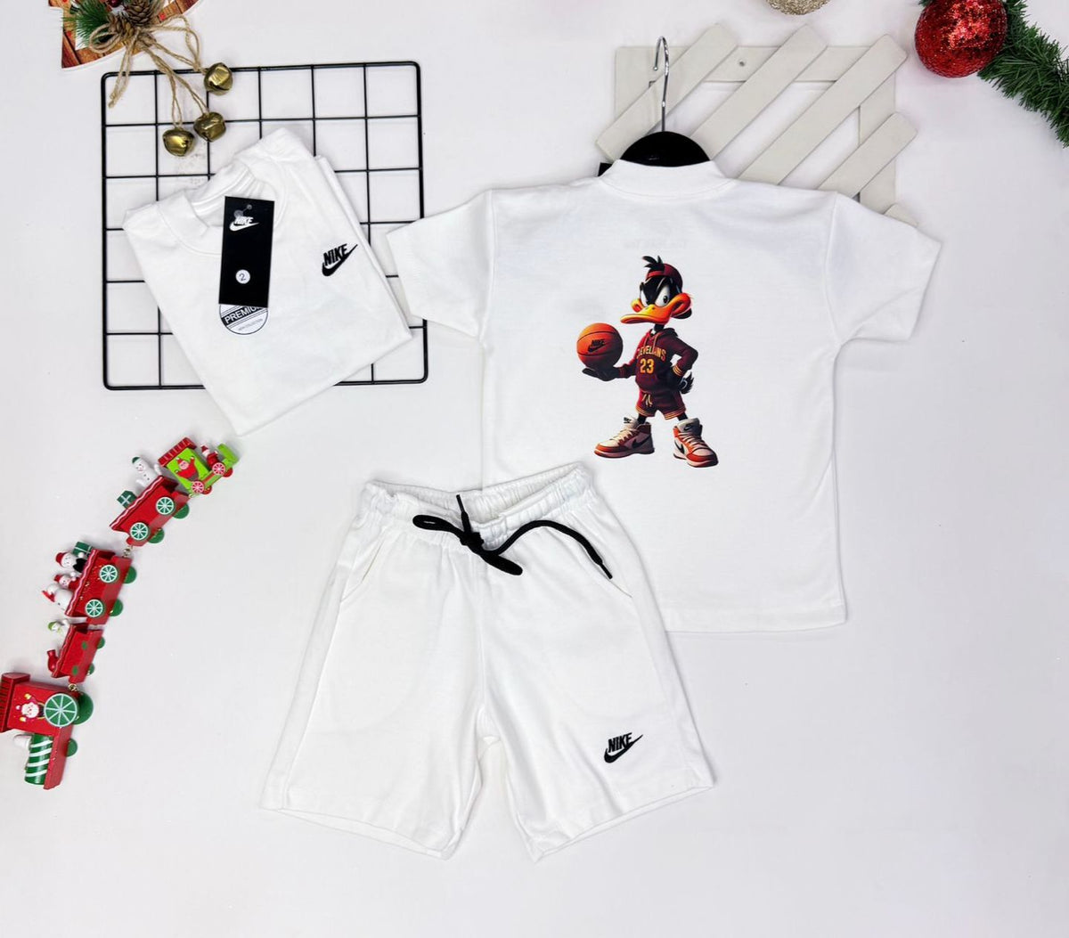 Conjunto Malhão Verão Suedine NK Infantil