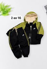 Conjunto tactel NK pelúciado