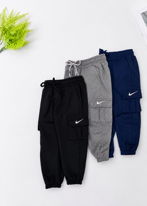 Calça Cargo Moletom Nk -Últimas Peças