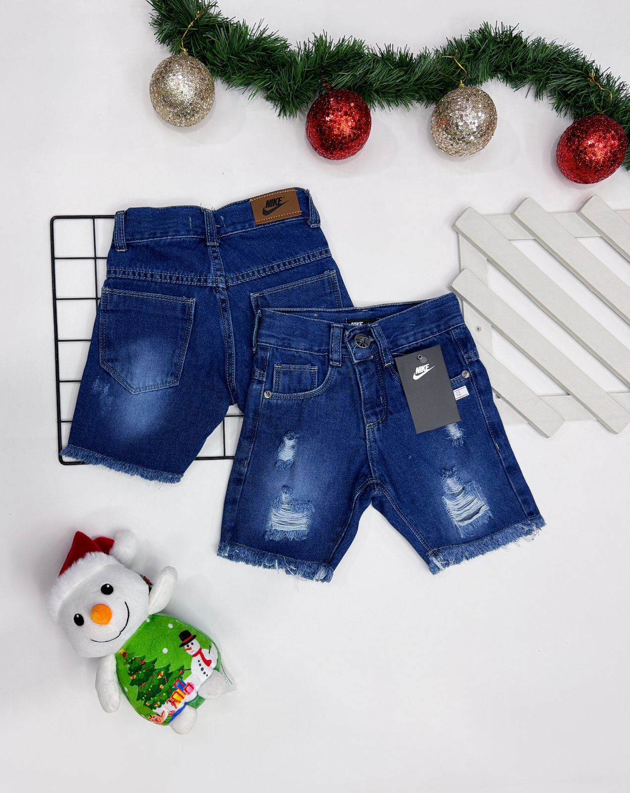 Bermuda NK Jeans Infantil