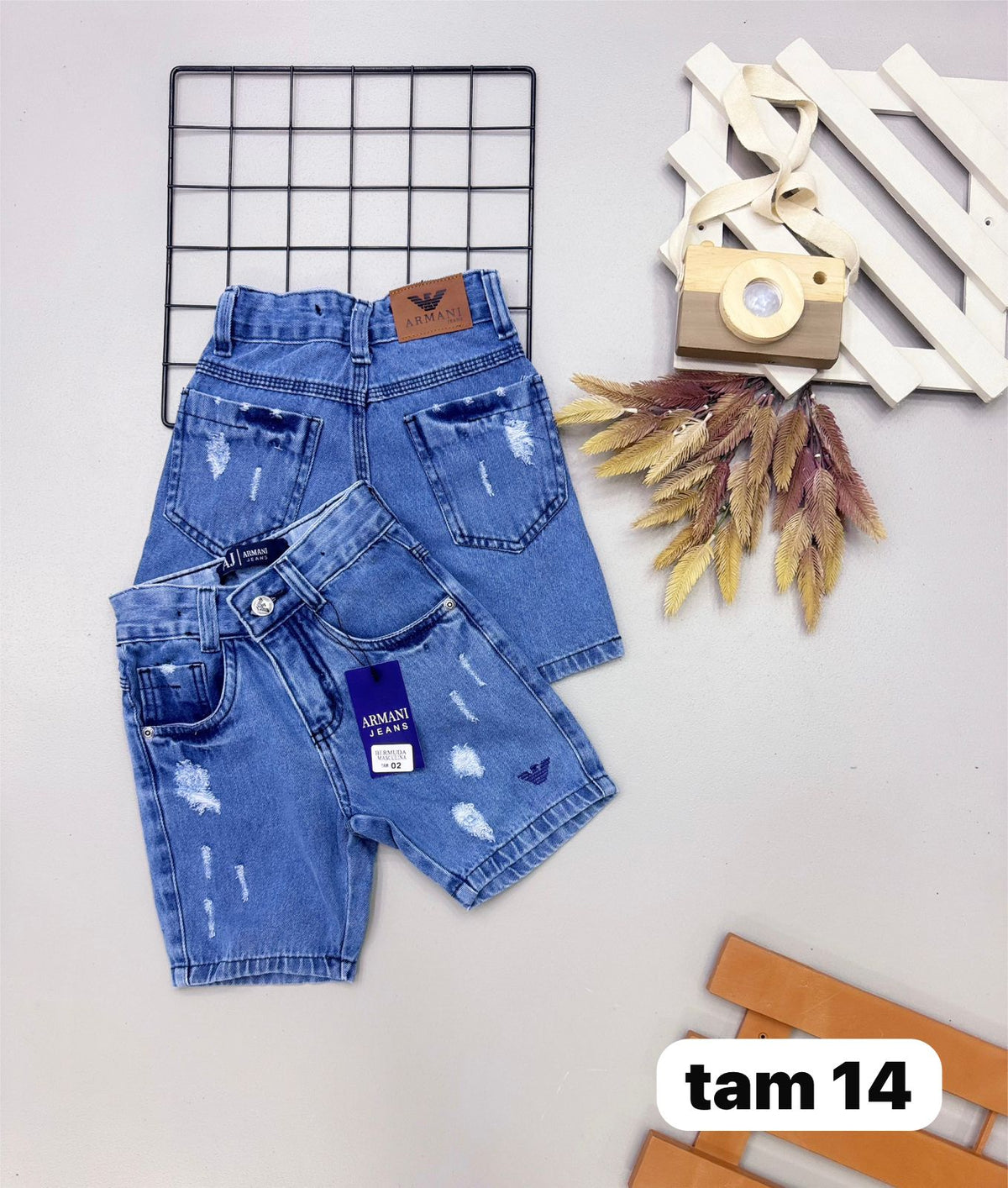 Bermuda ARM Jeans Infantil