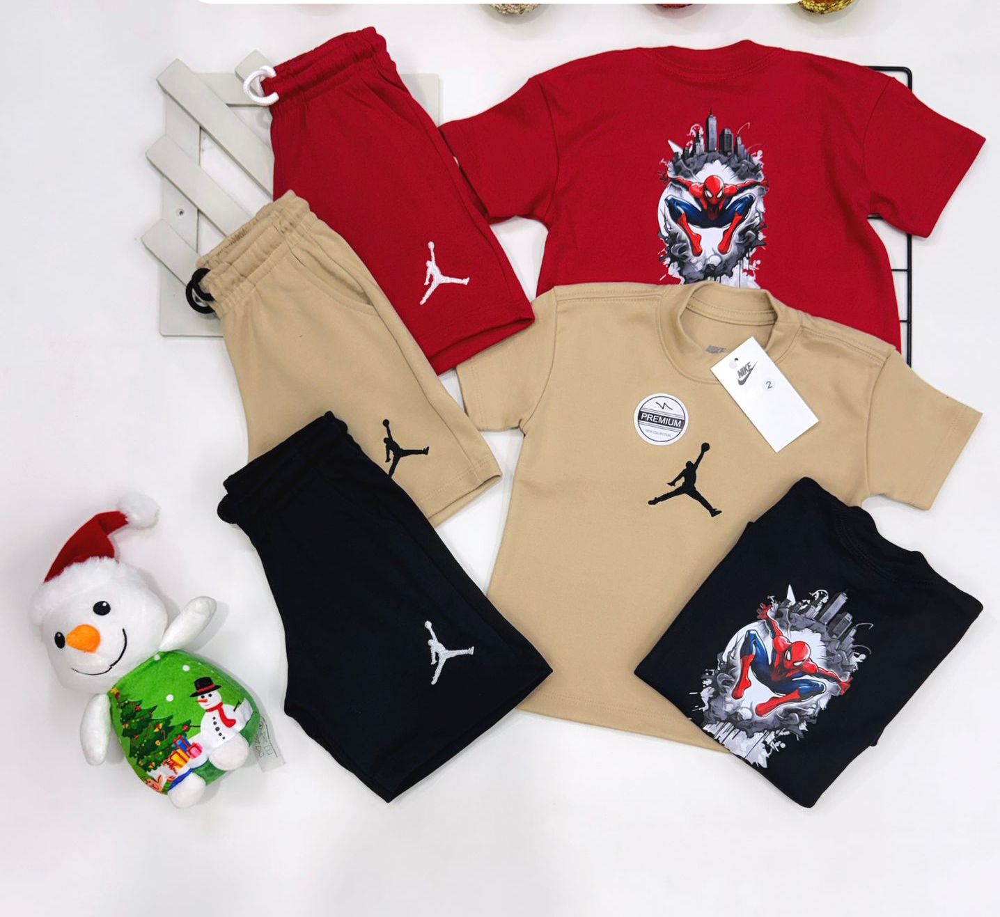 Conjunto Verão Suedine NK Infantil - Última Peça