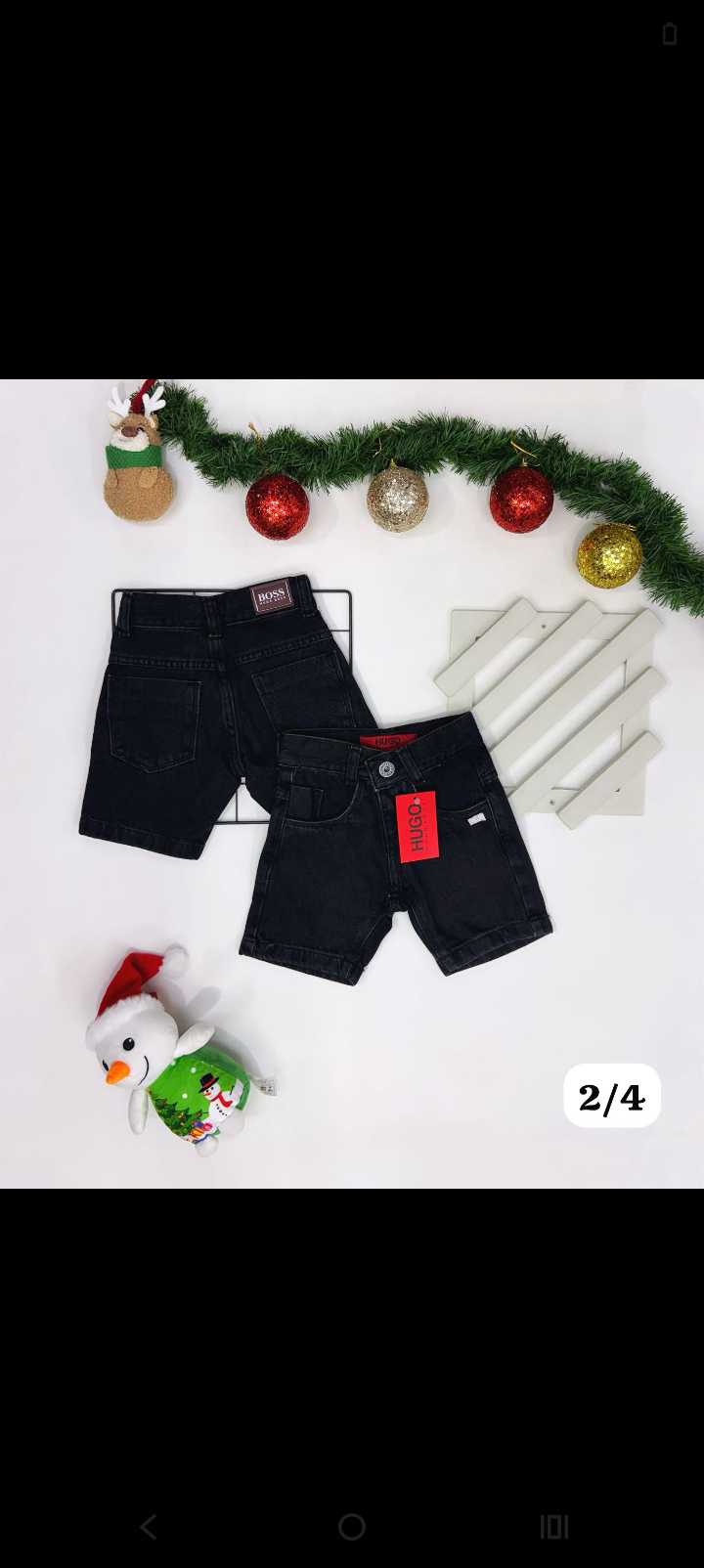 Bermuda jeans Infantil HB